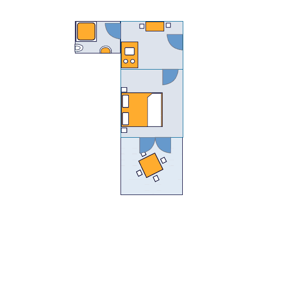 Ground-plan of the apartment - 4 - 2